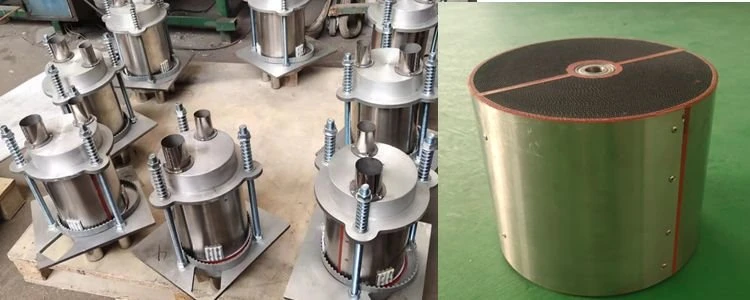 rotary hot air dryer for plastic